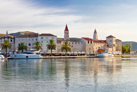 Towers of Trogir UNESCO world heritage site in Dalmatia, Croatia