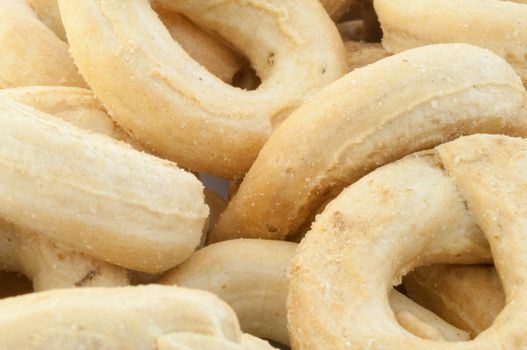 background of italian typical bagels