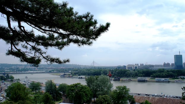 Old town in Belgrade, Republic of Serbia