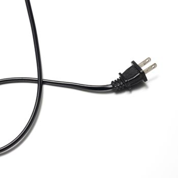 electric plug on a white background