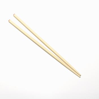 chopsticks on a white background