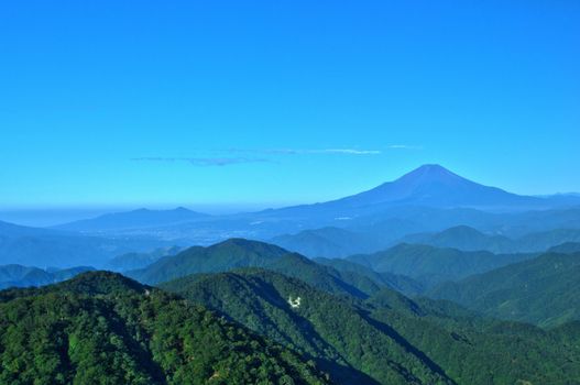 Taken mid-morning while hiking in Tanzawa Range, Japan.