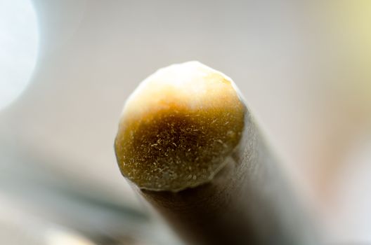 Cigarette filter macro