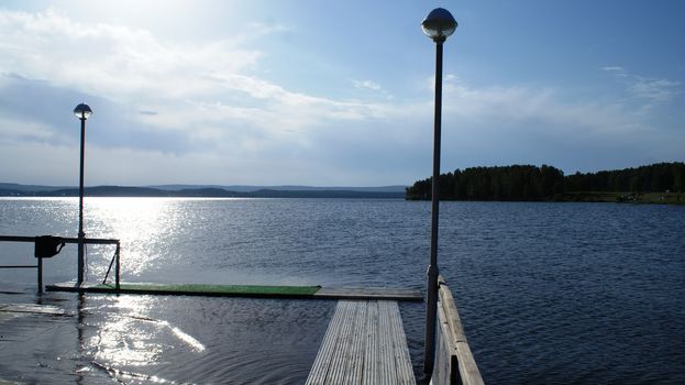 Unique surfing station in Russian, Ural, Yekaterinburg