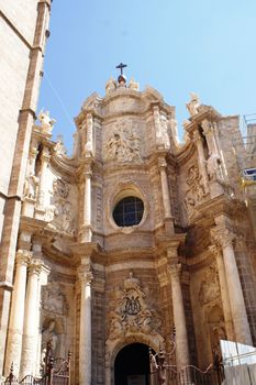 Ancient religion building in the center of Valencia