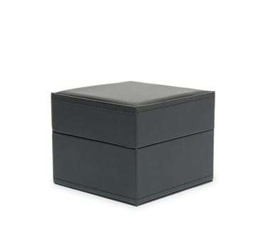 Black box isolated on white