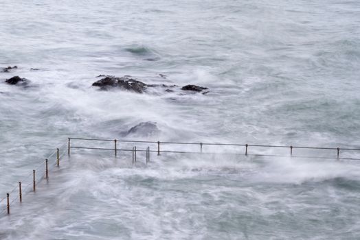 Natural Pool in Guernsey,  Channel Islands