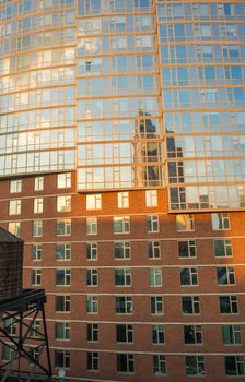 Buildings reflections.