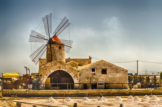 The Salt Flats of Trapani, Sicily, Italy