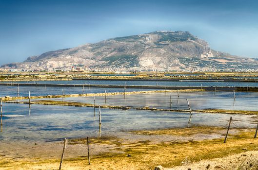 The Salt Flats of Trapani, Sicily, Italy