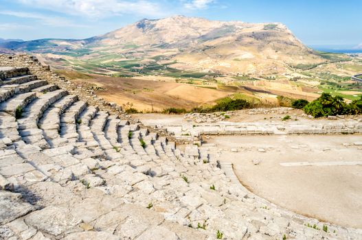 Greek Theatre of Segesta, Sicily, Italy, Summer 2014