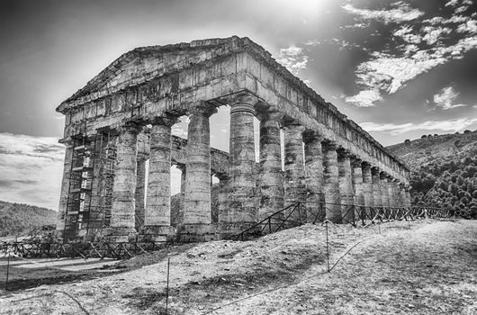 Greek Temple of Segesta, Sicily, Italy summer 2014