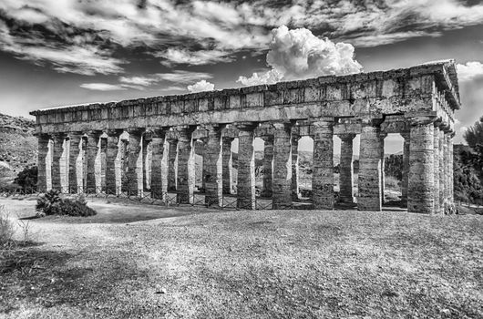 Greek Temple of Segesta, Sicily, Italy summer 2014