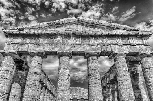 Greek Temple of Segesta, Sicily, Italy summer 2014