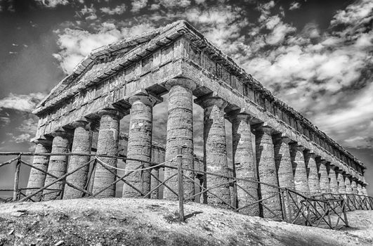 Greek Temple of Segesta, Sicily, Italy summer 2014