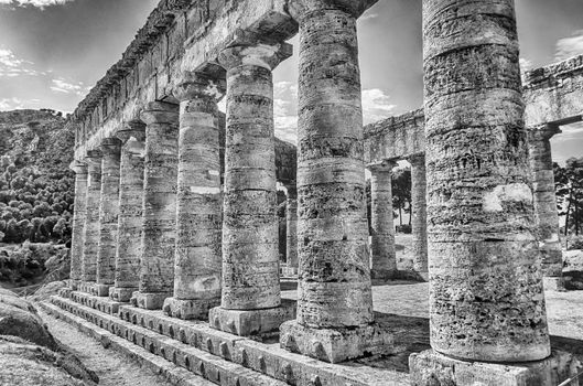 Greek Temple of Segesta, Sicily, Italy summer 2014