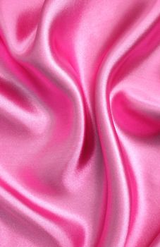 Smooth elegant pink silk can use as background