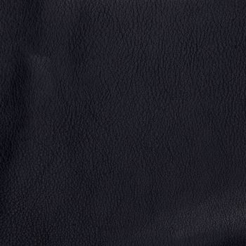 Natural qualitative black leather texture. Close up.