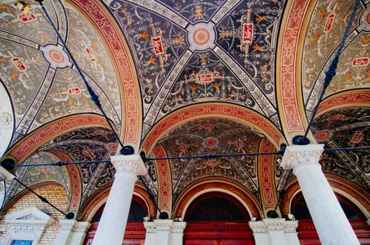 decorated vault