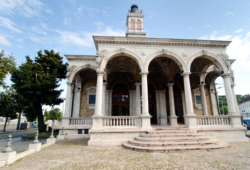 historical architecture in Budapest, Hungary