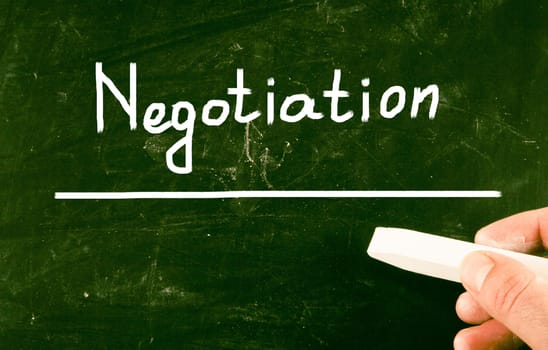 negotiation concept