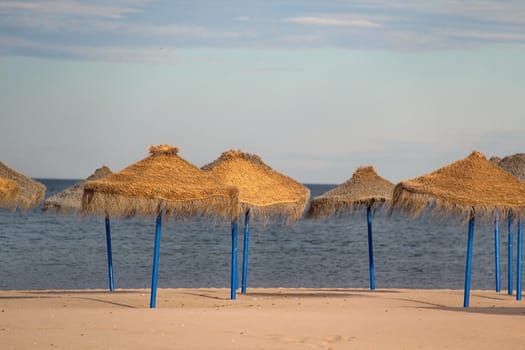 Photo of Beach Parasol made in the late Summer time in Spain, 2013