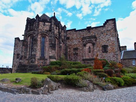 Old Scottland castle with park,Scotland highlands