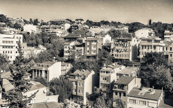 Homes and skyline of Istanbul.