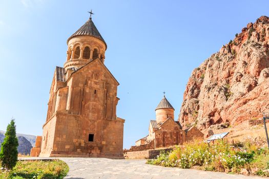 The Complex of Noravank Monastery is located in Vayots Dzor province, Armenia