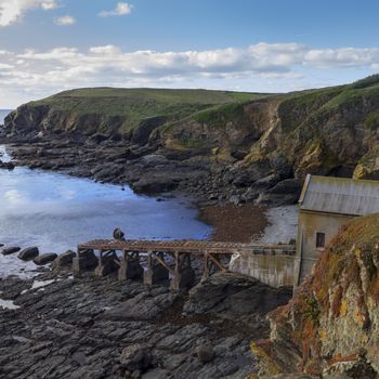 lizard point Old Lifeboat Station england cornwall uk