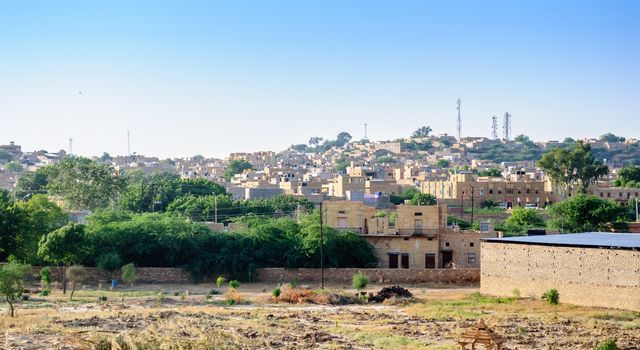 Landscape of Jaisalmer, Rajasthan, India
