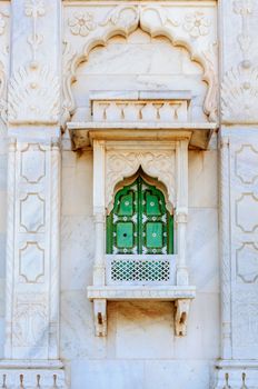 Different parts of  King's Memorials, Jaswant Thada, Jodhpur, Rajasthan, India