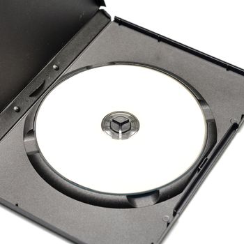 dvd case on a white background