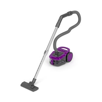 Vacuum cleaner on white background