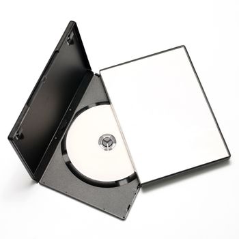 dvd case on a white background