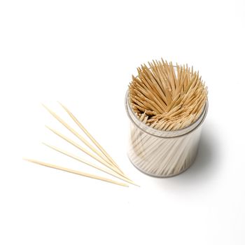 toothpicks on a white background