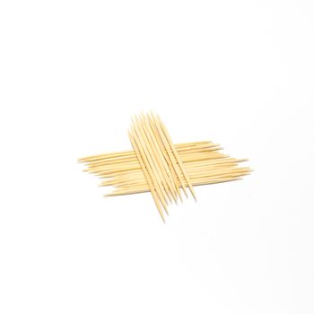 toothpicks on a white background