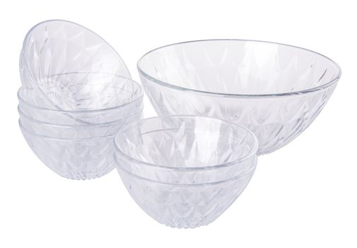 glass bowl on the background