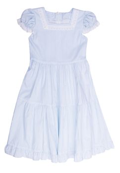 shirt. Children's "girl dress" on background