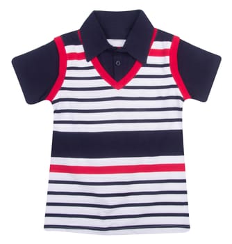 shirt. Children's wear "boy" on background