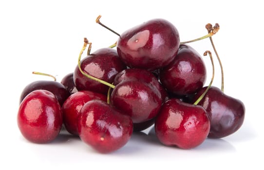cherry. cherry berry on a background