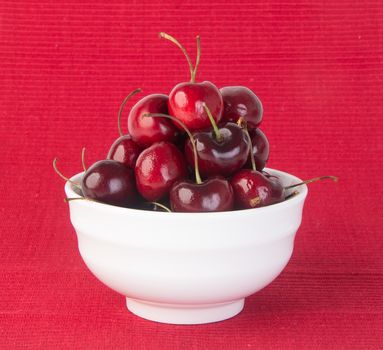 cherry. cherry berry on a background
