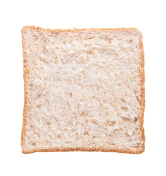 bread. bread slice on background