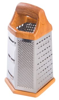 grater. metal grater on the background.