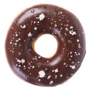 donut. chocolate donuts on background