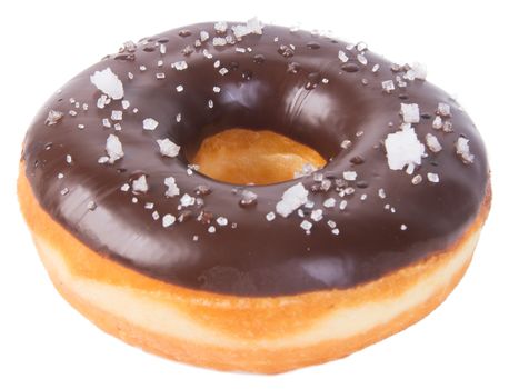 donut. chocolate donuts on background