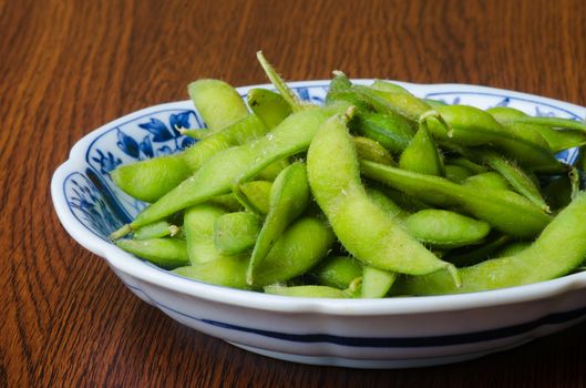 japanese cuisine. japanese soybean on background