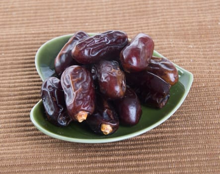 Dates, Dried dates on a background.