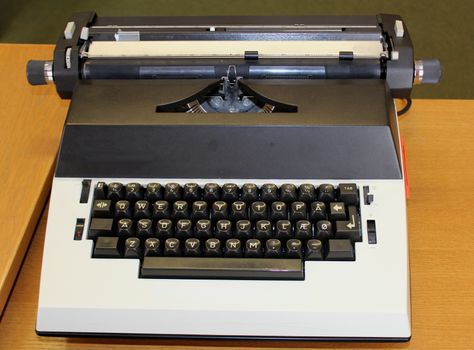 old fashion typewriter