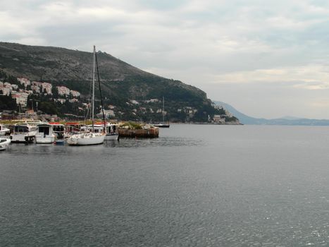 It is time to swim in Adriatic sea in Croatia